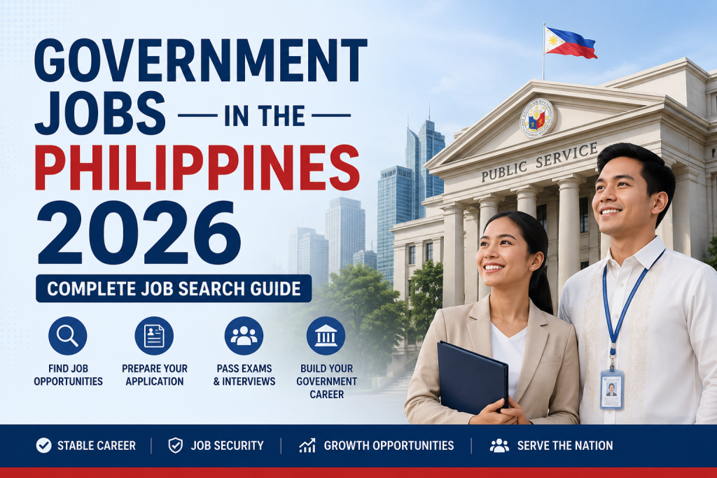 Government Jobs in the Philippines 2026 complete job search guide for Filipino job seekers